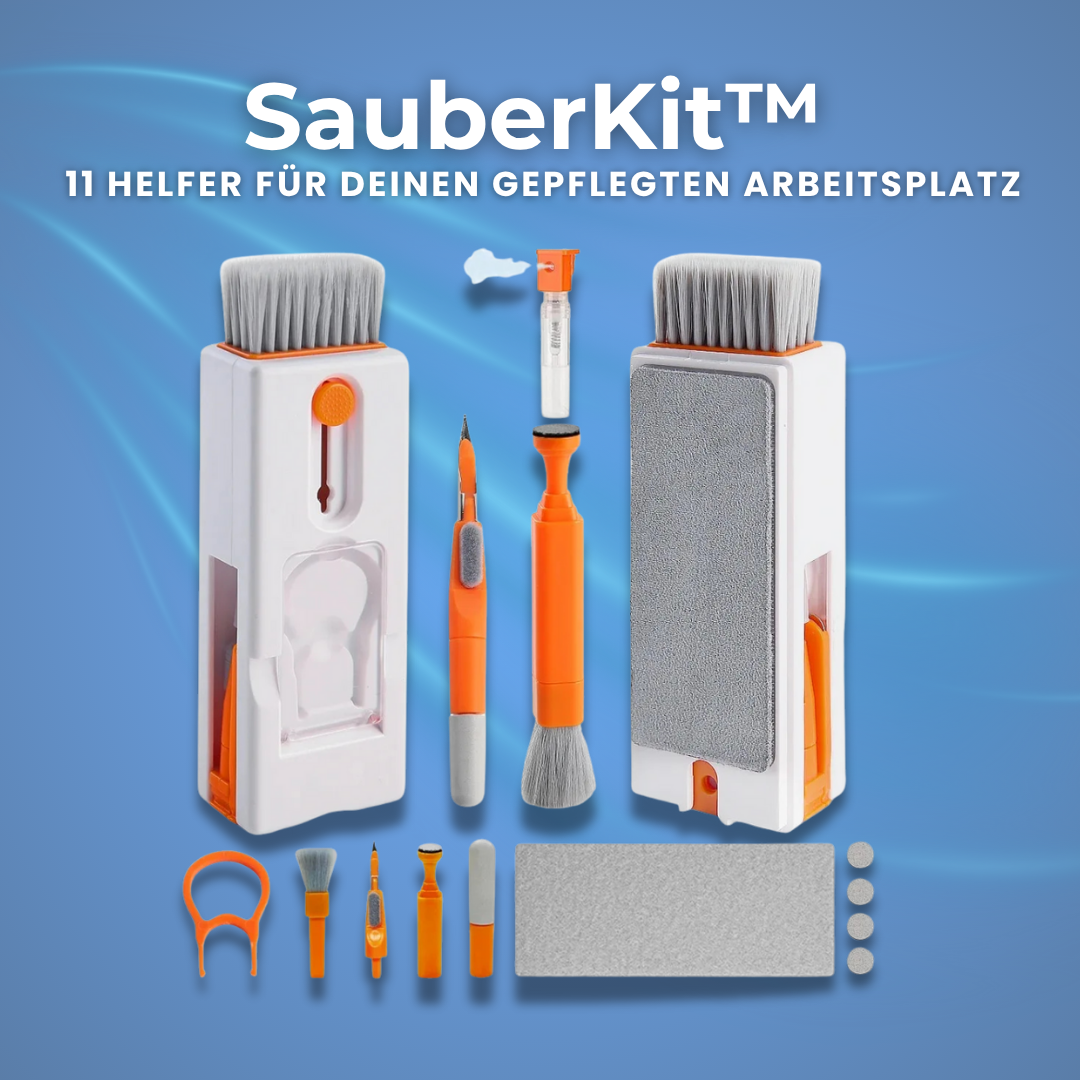 SauberKit™ | 11-in-1 Reinigunshelfer für PC